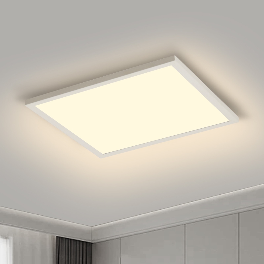 Brilagi - LED Dimmable φωτιστικό οροφής SLIMFRAME LED/25W/230V 30x30 cm 3000-6000K λευκό + τηλεχειριστήριο