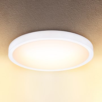 Brilagi - LED Dimmable φωτιστικό οροφής ESTELA LED/48W/230V 3000-6500K ø 40 cm λευκό + τηλεχειριστήριο