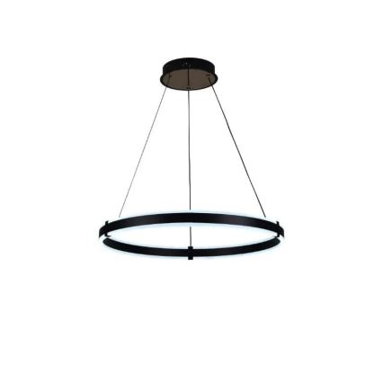 Brilagi - Led Dimmable κρεμαστό φωτιστικό οροφής CIRCLE LED/85W/230V 3000-6500K μαύρο + τηλεχειριστήριο