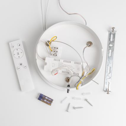 Brilagi - LED Dimmable κρεμαστό φωτιστικό οροφής FALCON LED/40W/230V 3000-6500K λευκό +τηλεχειριστήριο