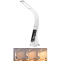 Brilagi - LED Dimmable επιτραπέζιο φωτιστικό με οθόνη PELLE LED/7W/230V λευκό