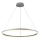 Brilagi - Led Dimmable κρεμαστό φωτιστικό οροφής CIRCLE LED/55W/230V 3000-6500K ασημί + τηλεχειριστήριο