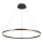 Brilagi - Led Dimmable κρεμαστό φωτιστικό οροφής CIRCLE LED/55W/230V 3000-6500K καφέ + τηλεχειριστήριο