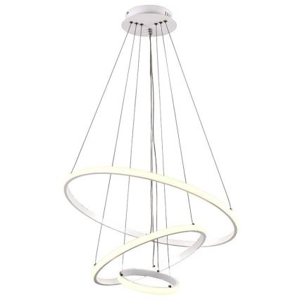 Brilagi - Led Dimmable κρεμαστό φωτιστικό οροφής CIRCLE LED/90W/230V 3000-6500K + τηλεχειριστήριο