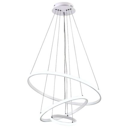Brilagi - Led Dimmable κρεμαστό φωτιστικό οροφής CIRCLE LED/90W/230V 3000-6500K + τηλεχειριστήριο