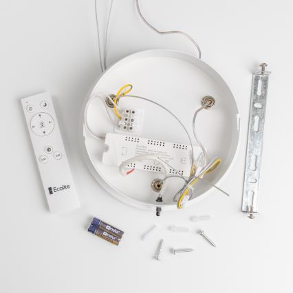 Brilagi - LED Dimmable κρεμαστό φωτιστικό οροφής FALCON LED/40W/230V 3000-6500K λευκό +τηλεχειριστήριο