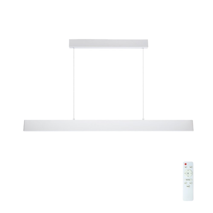 Brilagi - Led Dimmable κρεμαστό φωτιστικό οροφής SLIMLINE LED/40W/230V 3000-6000K λευκό + τηλεχειριστήριο