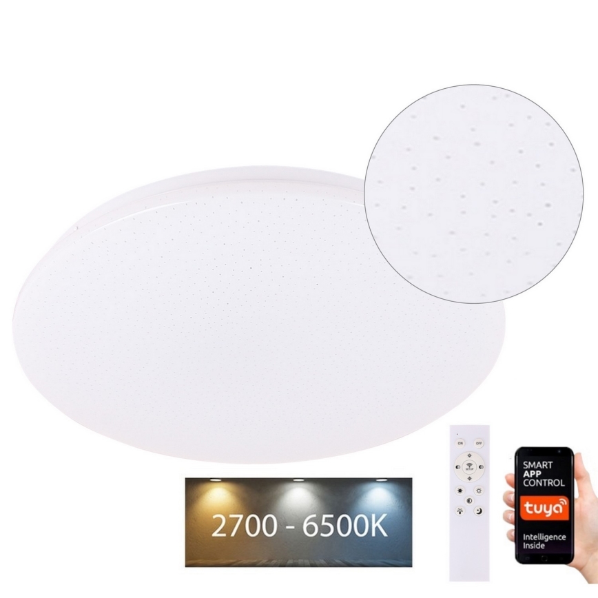 Brilagi - LED Dimmable φωτιστικό SMART STARS LED/36W/230V 2700-6500K Wi-Fi Tuya + τηλεχειριστήριο