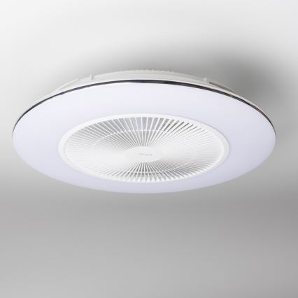 Brilagi - LED Dimmable φωτιστικό με ανεμιστήρα AURA LED/38W/230V 3000-6000K λευκό + τηλεχειριστήριο