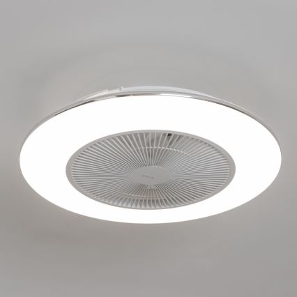 Brilagi - LED Dimmable φωτιστικό με ανεμιστήρα AURA LED/38W/230V 3000-6000K λευκό + τηλεχειριστήριο