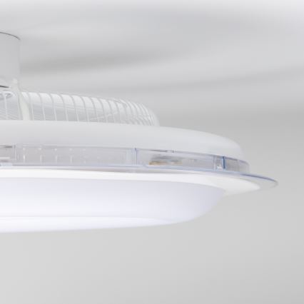 Brilagi - Φωτιστικό LED Dimmable με ανεμιστήρα RONDA LED/48W/230V 3000-6000K λευκό + τηλεχειριστήριο