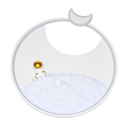 Brilagi - LED Dimmable φωτιστικό οροφής ASTRO LED/20W/230V 3000/4000/6000K + τηλεχειριστήριο