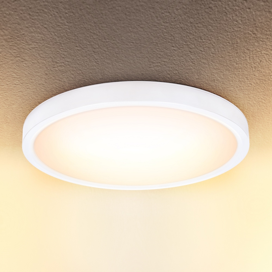 Brilagi - LED Dimmable φωτιστικό οροφής ESTELA LED/48W/230V 3000-6500K ø 40 cm λευκό + τηλεχειριστήριο