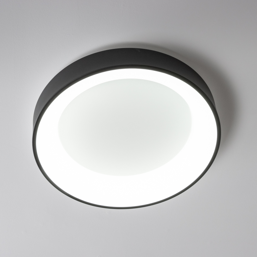 Brilagi - LED Dimmable φωτιστικό οροφής FALCON LED/80W/230V 3000-6500K μαύρο + τηλεχειριστήριο