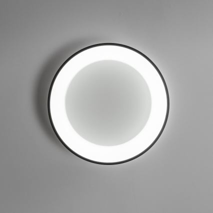 Brilagi - LED Dimmable φωτιστικό οροφής FALCON LED/80W/230V 3000-6500K μαύρο + τηλεχειριστήριο
