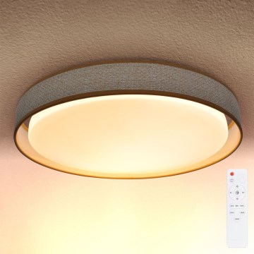 Brilagi - LED Dimmable φωτιστικό οροφής KIANIA LED/48W/230V 3000-6500K διάμετρος 43 cm + τηλεχειριστήριο