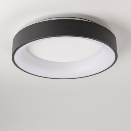 Brilagi - LED Dimmable φωτιστικό οροφής FALCON LED/40W/230V 3000-6500K μαύρο + τηλεχειριστήριο