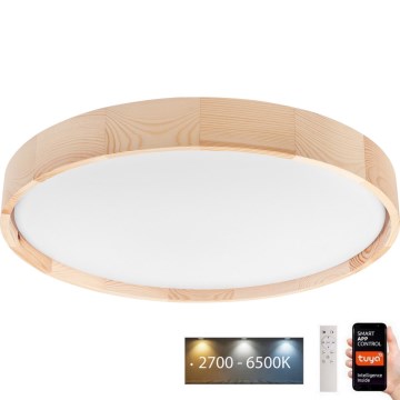 Brilagi - LED Dimmable φωτιστικό οροφής MANAROLA SMART LED/36W/230V 2700-6500K διάμετρος 51 cm Wi-Fi + RC Tuya