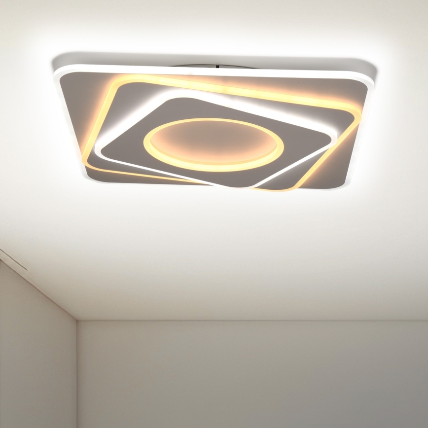 Brilagi - LED Dimmable φωτιστικό οροφής MODERN LED/100W/230V 2700-6500K 48x48 cm + τηλεχειριστήριο