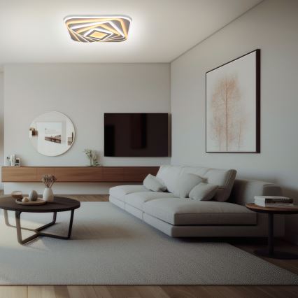 Brilagi - LED Dimmable φωτιστικό οροφής MODERN LED/210W/230V 2700-6500K 55x55 cm + τηλεχειριστήριο