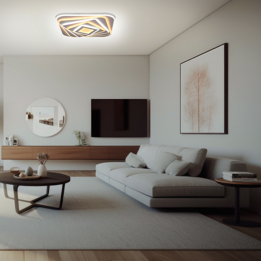 Brilagi - LED Dimmable φωτιστικό οροφής MODERN LED/210W/230V 2700-6500K 55x55 cm + τηλεχειριστήριο