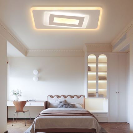 Brilagi - LED Dimmable φωτιστικό οροφής MODERN LED/51W/230V 2700-6500K 20x40 cm + τηλεχειριστήριο