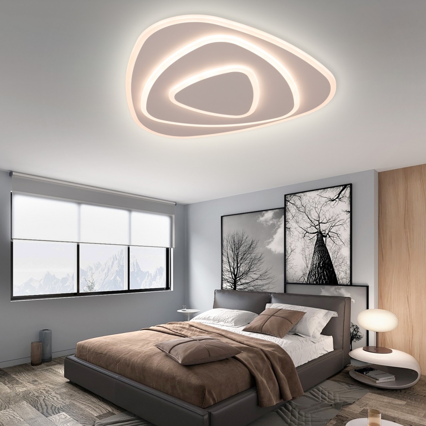 Brilagi - LED Dimmable φωτιστικό οροφής MODERN LED/58W/230V 2700-6500K 47x48,5 cm+ τηλεχειριστήριο