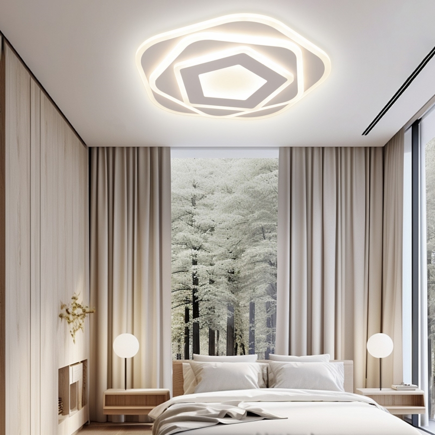 Brilagi - LED Dimmable φωτιστικό οροφής MODERN LED/64W/230V 2700-6500K + τηλεχειριστήριο