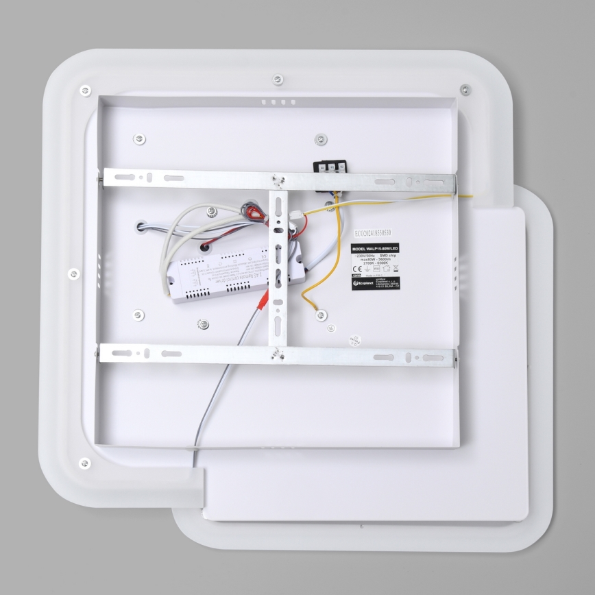 Brilagi - LED Dimmable φωτιστικό οροφής MODERN LED/80W/230V 2700-6500K 52,5x52,5 cm + τηλεχειριστήριο