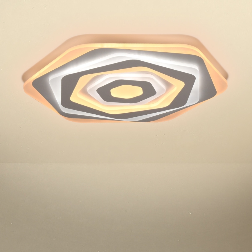 Brilagi - LED Dimmable φωτιστικό οροφής MODERN LED/85W/230V 2700-6500K διάμετρος 53 cm + τηλεχειριστήριο