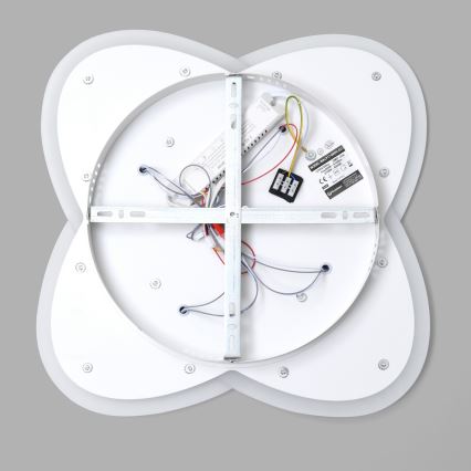 Brilagi - LED Dimmable φωτιστικό οροφής MODERN LED/90W/230V 2700-6500K 48x48 cm+ τηλεχειριστήριο