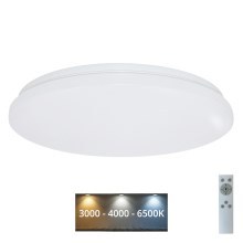 Brilagi - LED Dimmable φωτιστικό οροφής OPAL LED/24W/230V  3000/4000/6500K + τηλεχειριστήριο