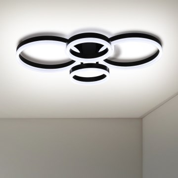 Brilagi - LED Dimmable φωτιστικό οροφής ORBITS LED/49W/230V 3000/4000/6000K + τηλεχειριστήριο