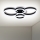 Brilagi - LED Dimmable φωτιστικό οροφής ORBITS LED/49W/230V 3000/4000/6000K + τηλεχειριστήριο