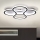 Brilagi - LED Dimmable φωτιστικό οροφής ORELLI LED/53W/230V 3000/4000/6000K + τηλεχειριστήριο