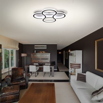 Brilagi - LED Dimmable φωτιστικό οροφής ORELLI LED/53W/230V 3000/4000/6000K + τηλεχειριστήριο