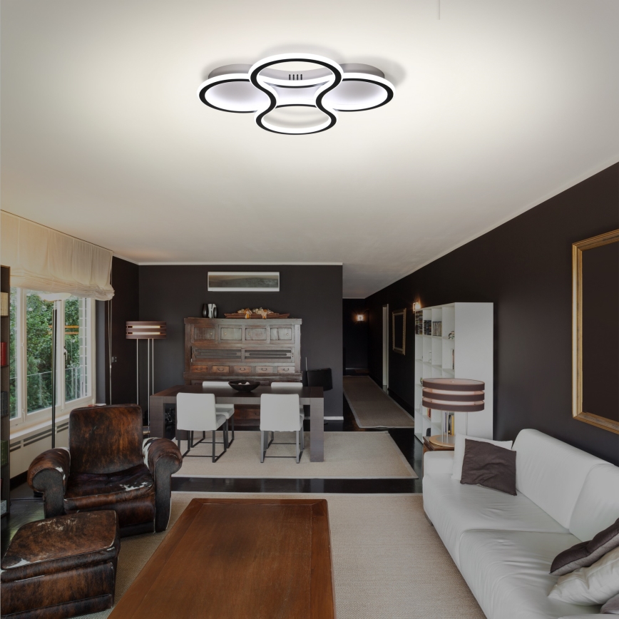 Brilagi - LED Dimmable φωτιστικό οροφής ORELLI LED/53W/230V 3000/4000/6000K + τηλεχειριστήριο