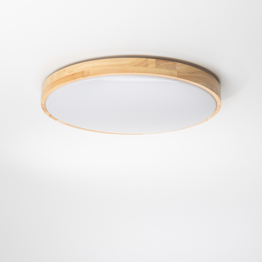 Brilagi - LED Dimmable φωτιστικό οροφής PINE LED/24W/230V + τηλεχειριστήριο