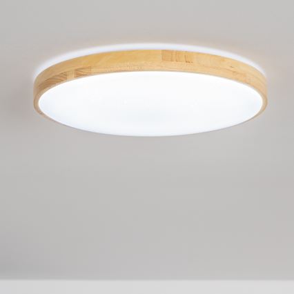Brilagi - LED Dimmable φωτιστικό οροφής PINE LED/60W/230V + τηλεχειριστήριο