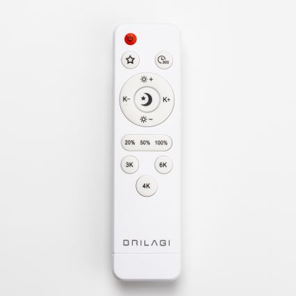 Brilagi - LED Dimmable φωτιστικό οροφής PINE LED/60W/230V + τηλεχειριστήριο