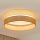 Brilagi - LED Dimmable φωτιστικό οροφής ROYAL YUTE LED/24W/230V διάμετρος 45 cm 3000/4000/6500K μπεζ/κρεμ  + τηλεχειριστήριο