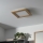 Brilagi - LED Dimmable φωτιστικό οροφής SLIMFRAME WOOD LED/25W/230V 34x34 cm 3000-6000K καφέ + τηλεχειριστήριο