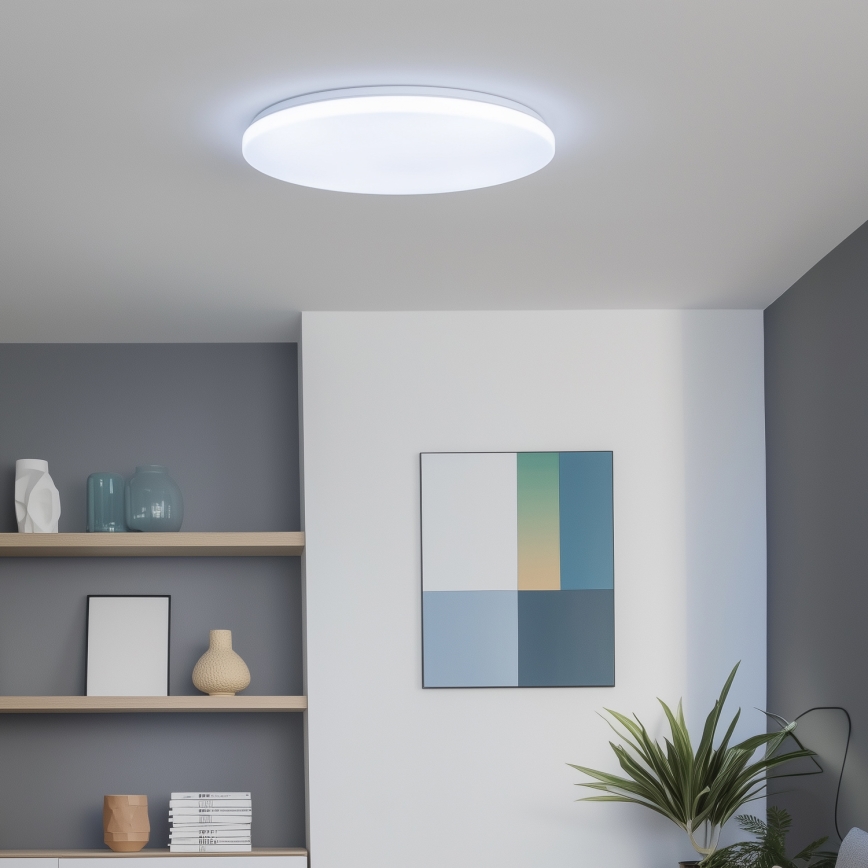 Brilagi - LED Dimmable φωτιστικό οροφής SMART LED/36W/230V 2700-6500K Wi-Fi Tuya + τηλεχειριστήριο