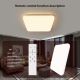 Brilagi - LED Dimmable φωτιστικό οροφής SMART LED/36W/230V 2700-6500K Wi-Fi Tuya + τηλεχειριστήριο