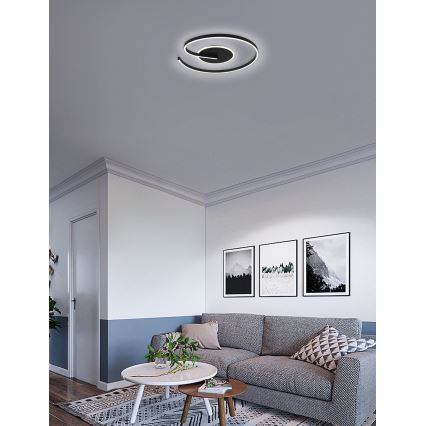 Brilagi - LED Dimmable φωτιστικό οροφής SPIRAL LED/56W/230V 3000/4000/6000K + τηλεχειριστήριο
