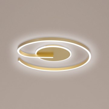 Brilagi -LED Dimmable φωτιστικό οροφής SPIRAL LED/56W/230V 3000/4000/6000K+ τηλεχειριστήριο
