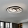 Brilagi - LED Dimmable φωτιστικό οροφής VELO LED/52W/230V 3000/4000/6000K + τηλεχειριστήριο