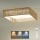 Brilagi - LED Dimmable φωτιστικό οροφής VELVET SQUARE LED/24W/230V 3000/4000/6500K + τηλεχειριστήριο καφέ