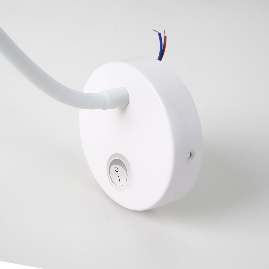 Brilagi - LED Dimming εύκαμπτο τοίχου φωτιστικό MAYA 1xG9/4W/230V λευκό/χρυσό 2700-6500K Wi-Fi Tuya