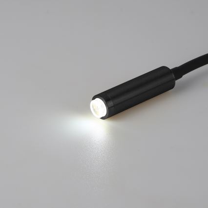 Brilagi - LED Dimming εύκαμπτο τοίχου φωτιστικό MAYA 1xG9/4W/230V μαύρο 2700-6500K Wi-Fi Tuya